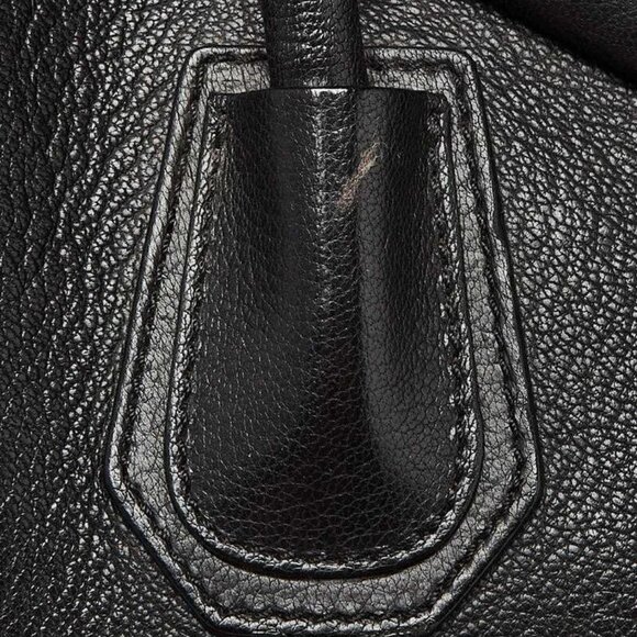 Givenchy Black Sugar Goatskin Leather Medium Antigona Bag - Picture 7 of 12